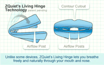 ZQuiet Living hinge Technology