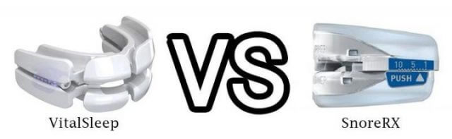 SnoreRX vs VitalSleep