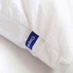 the white casper pillow on matress