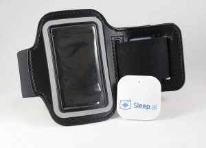 Sleep.AI wearable and phone armband