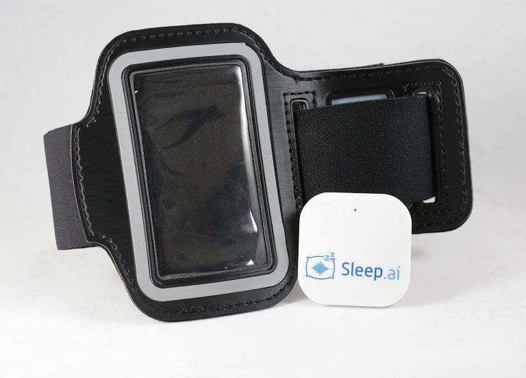 Sleep.AI wearable and phone armband