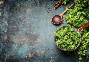 kale in a bowl