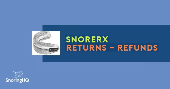 SnoreRx Returns - Refunds
