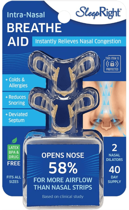 sleepright nasal aid package