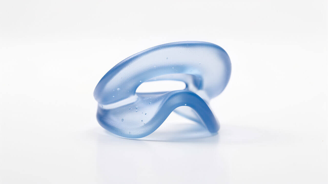 Tongue retaining device with suction cup design