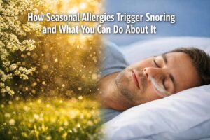 How Seasonal Allergies Trigger Snoring and What You Can Do About It