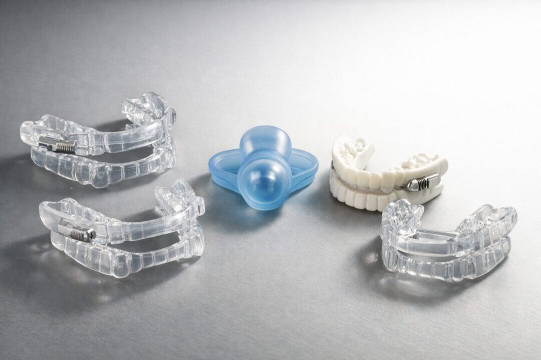 five different types of oral appliances for sleep apnea