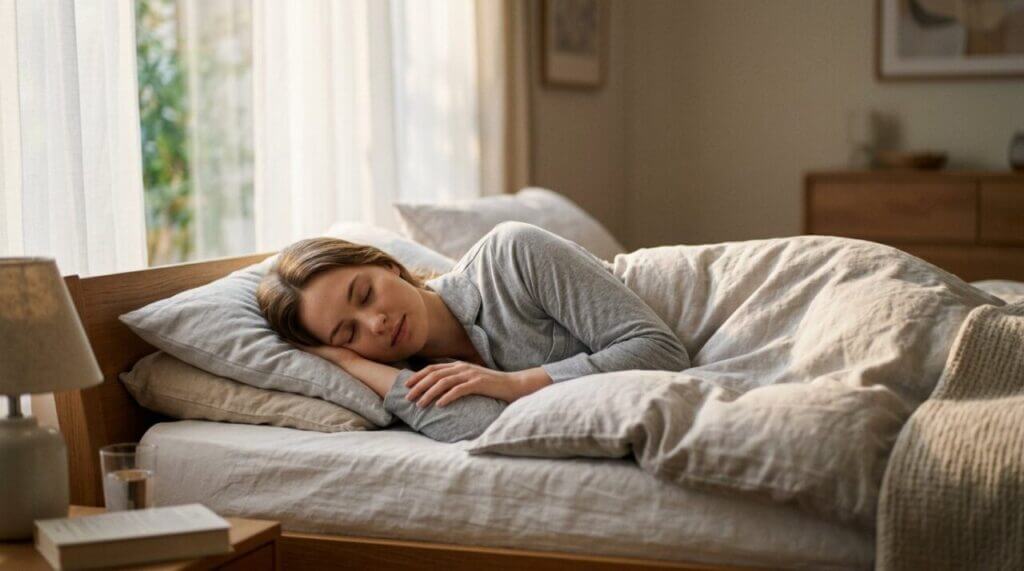 sleeping on right side
